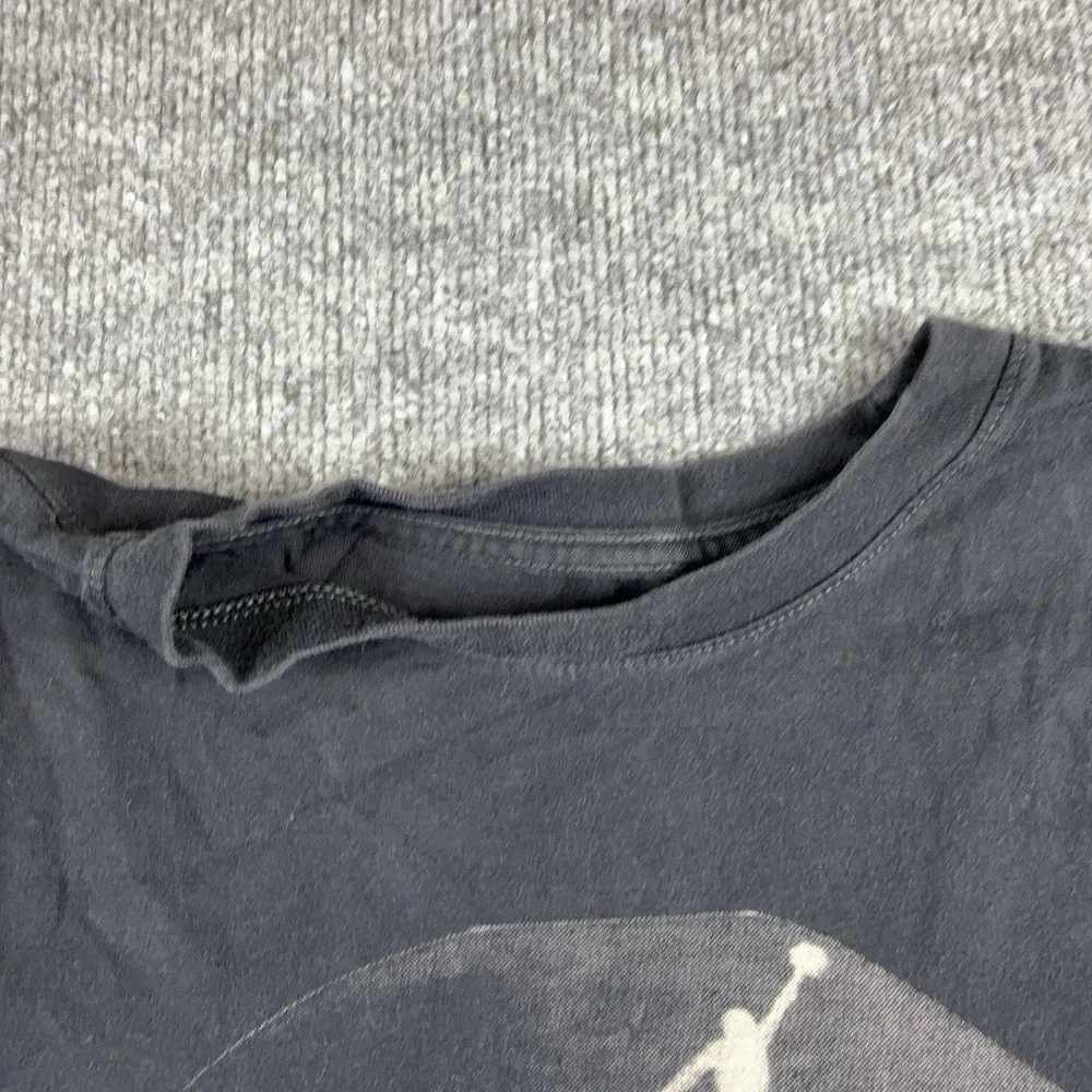 Jordan Shirt Mens Small Black Greatest Baseball No But He Tried Graphic Tee